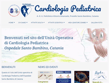 Tablet Screenshot of cardiologiapediatricact.com
